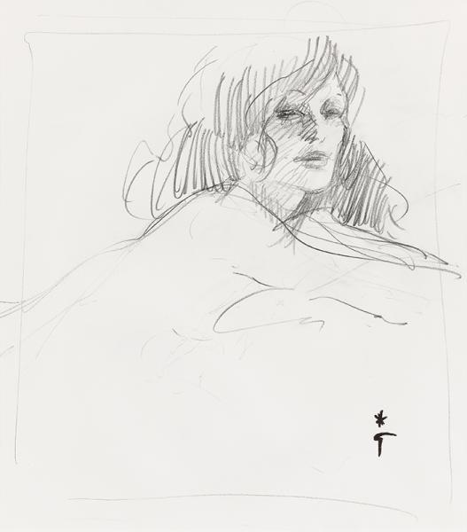 Nu féminin allongé