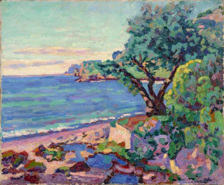 Vue de Roquebrune. Armand GUILLAUMIN