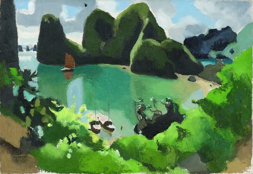 La baie d’Halong. Joseph INGUIMBERTY