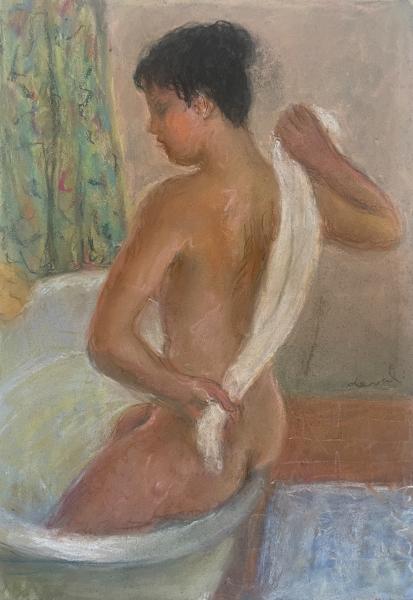 La sortie de la baignoire